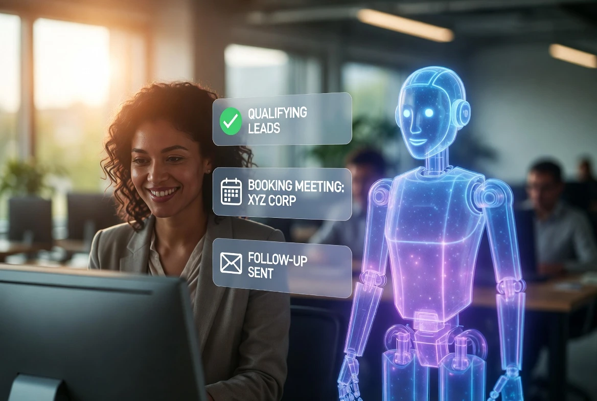 AI sales agents are no longer a future concept — they're actively qualifying leads, booking meetings, and following up with prospects. Here's how forward thinking sales teams are using them to close more deals with fewer reps.